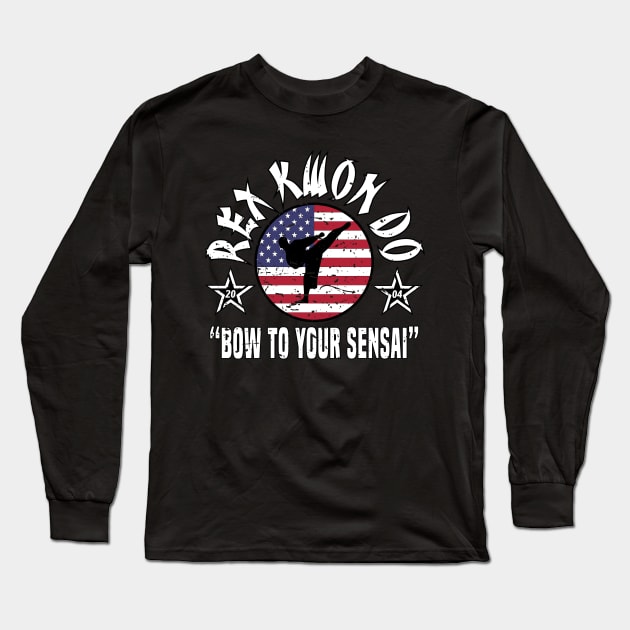 Rex Kwon Do Martial Arts Long Sleeve T-Shirt by Twistedburt